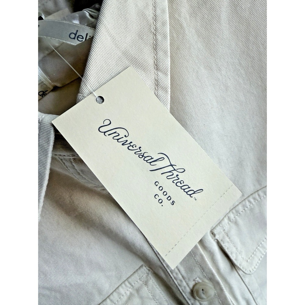 Universal Thread Women's Boiler-suit In Cream - Size 0 - Picture 4 of 6